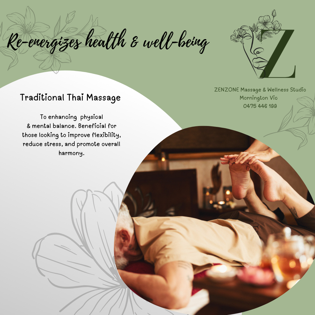 Re-Energizes: Full Body Traditional Massage – ZENZONE