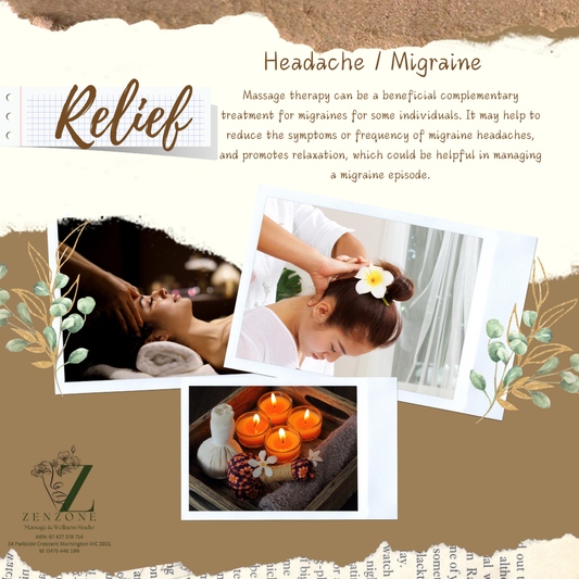 Relief: Headache, Migraine Massage